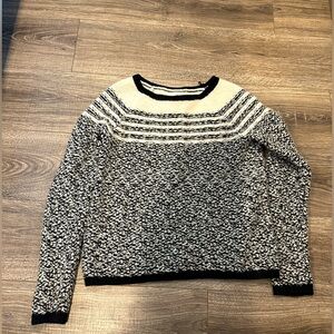 Lou & Grey Small Women’s Small Black and White Sweater